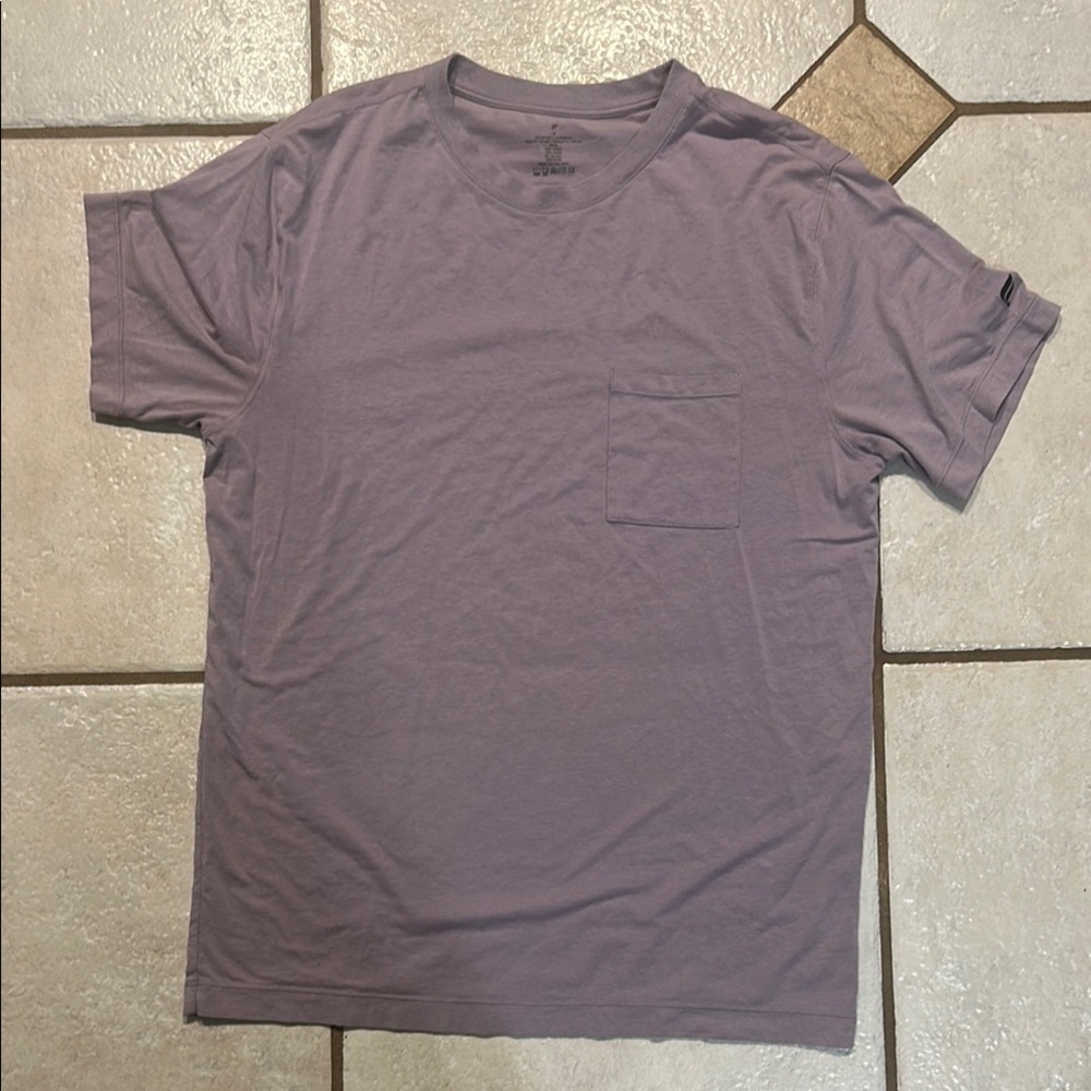 Fabletics Purple Short Sleeve Tee